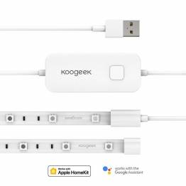 Koogeek Wi-Fi Smart LED lys strip med HomeKit, Alexa og Google Home