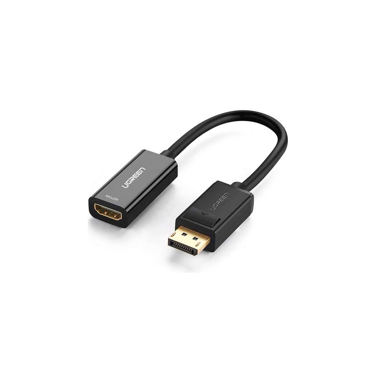 Hane I detaljer Vis stedet DisplayPort til HDMI hun adapter Ugreen - 300 dages returret