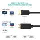 Ugreen Mini DisplayPort til Displayport kabel Premium (2m)