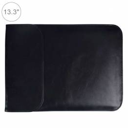 Kina OEM Klassisk sleeve i sort kunstlÃ¦der 13,3" til MacBook Air/Pro