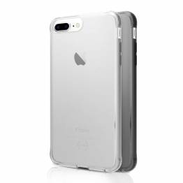 Se ITSKINS slim silikone Protect Gel iPhone 6, 6s, 7 & 8 plus cover dobbelt 2x pakke, Farve Klar & Sort hos Mackabler.dk