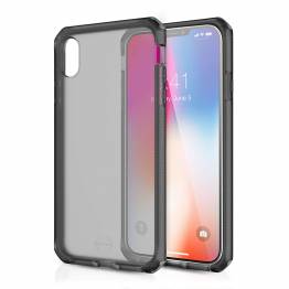 ITSKINS Supreme Clear Protect cover iPhone Xs Max, Farve Sort