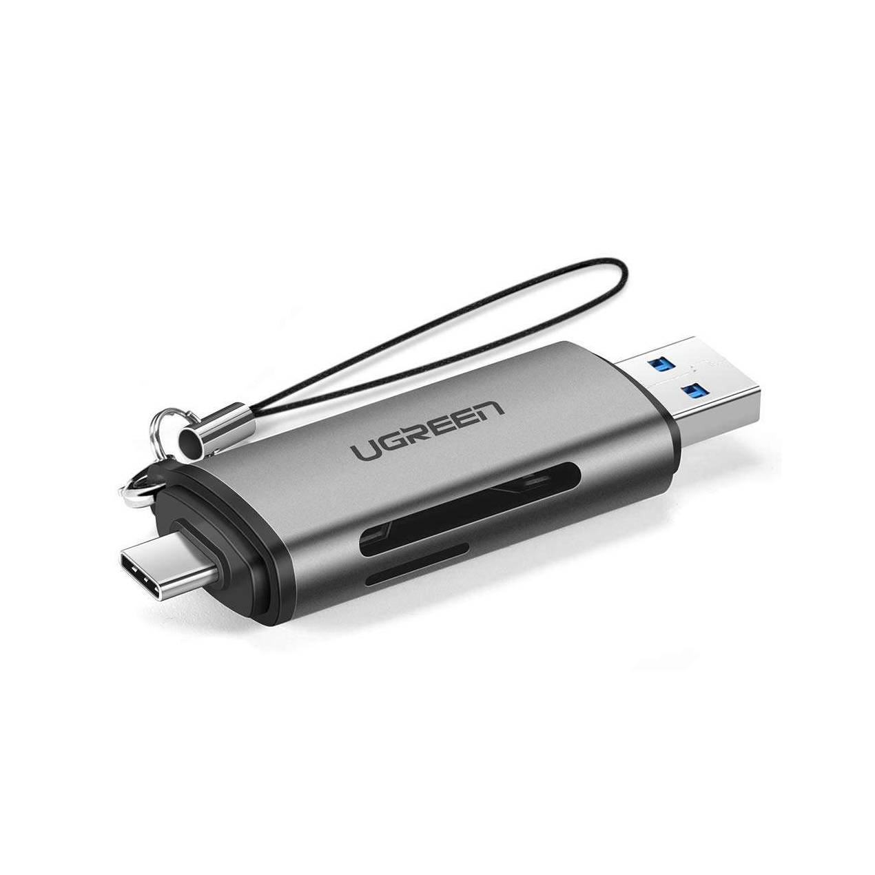 USBC & USB til SD/MicroSD 5gbps adapter Ugreen