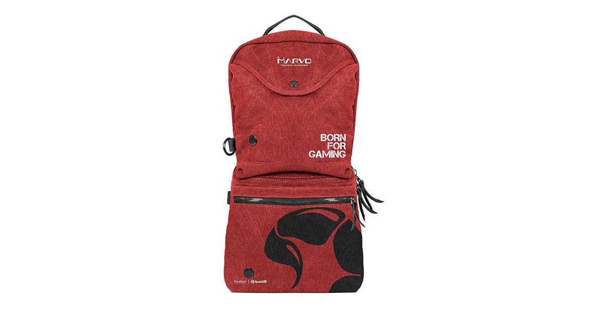 dæk blødende forskellige Marvo Gaming Taske rød - Billig fragt - Hurtig levering
