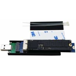 nVME SSD harddisk holder USB-C 3.1 & USB 3.0