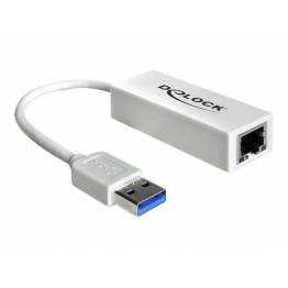 DeLock USB 3.0 Netkort 10/100/1000mbit (RJ-45)