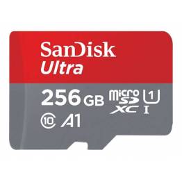 SanDisk Ultra microSD XC kort class 10 UHS-1 100MB/s 64/128/200/256/400GB