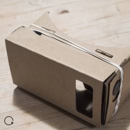 Google Cardboard med linser