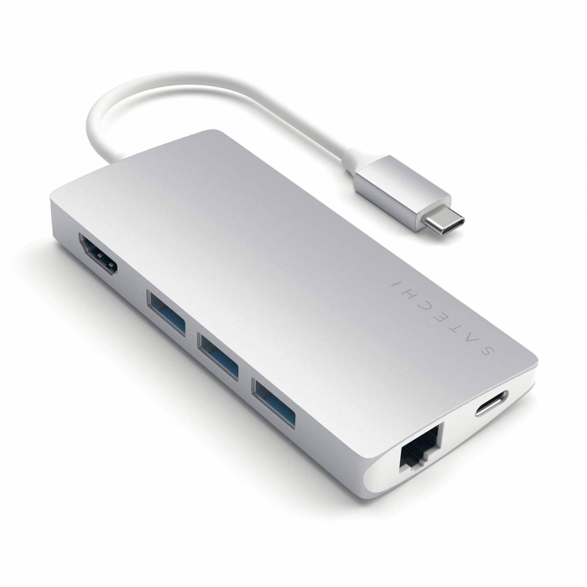 Træts webspindel farvestof mister temperamentet Satechi USB-C MultiPort USB-C 8 i 1 Adapter 4K Gigabit Ethernet V2
