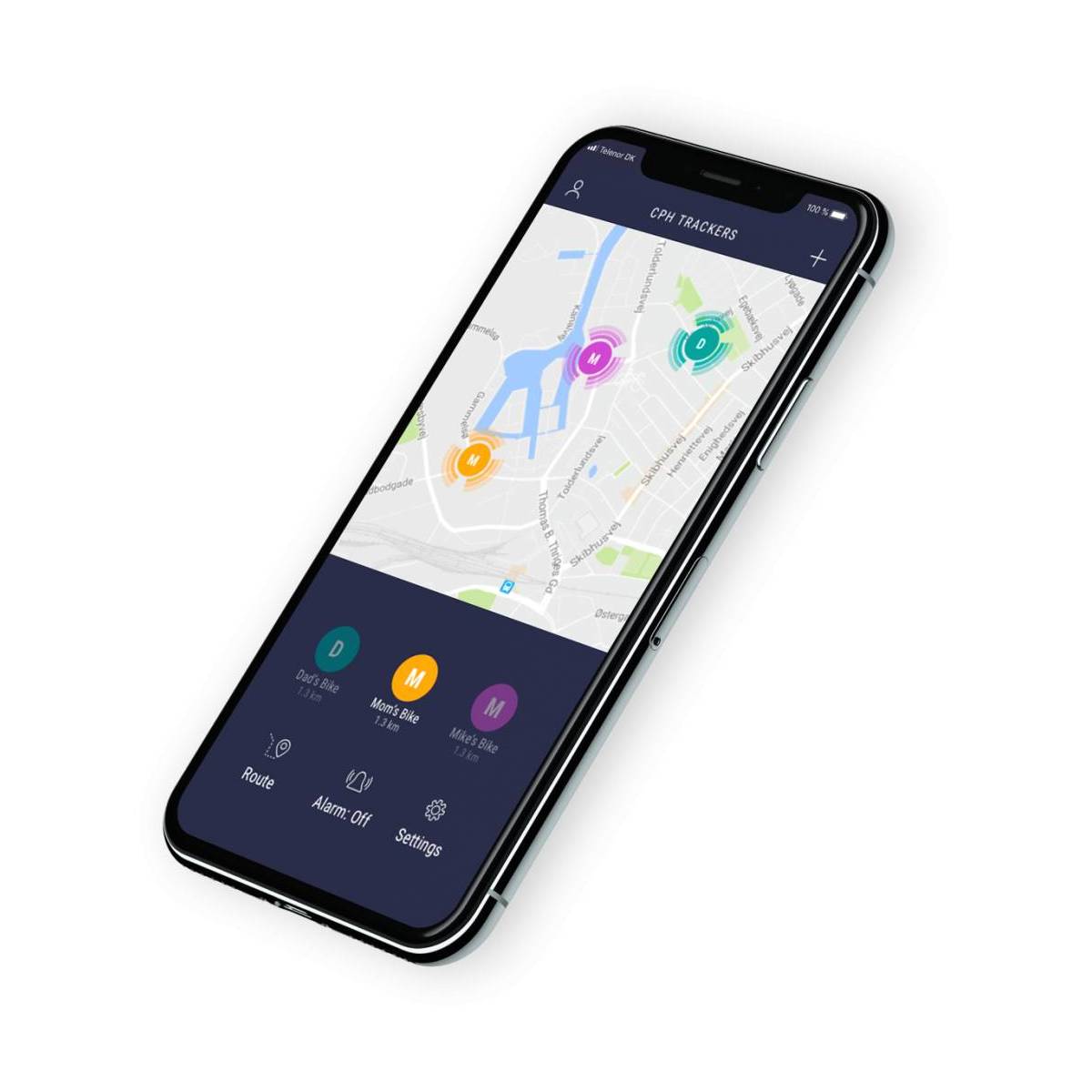 Ældre implicitte velstand COBBLESTONE GPS tracker m. 4 års batteri og med mobilnet