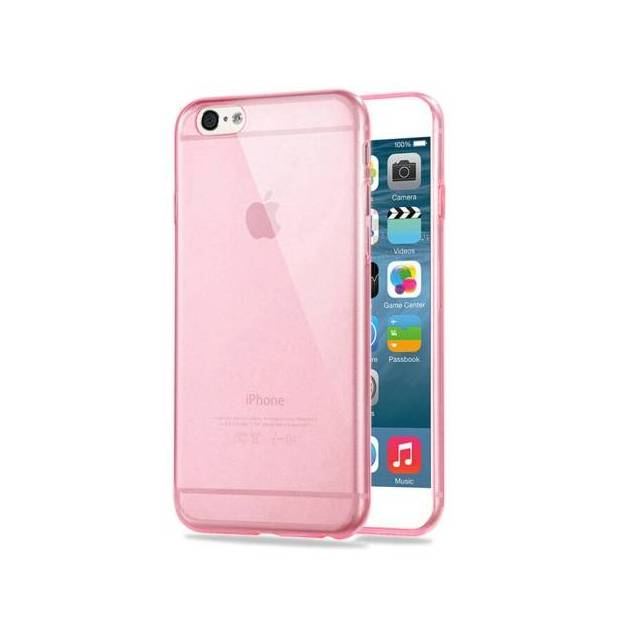 Tyndt silikone cover til iPhone 6/6s lyserød