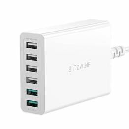  6 ports USB oplader til iPhone og iPad fra BlitzWolf
