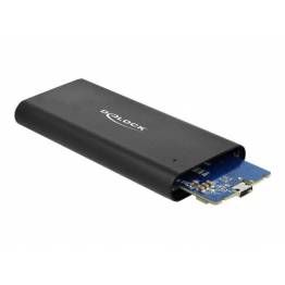 NVMe m.2 SSD harddisk holder USB-C 3.1 & USB 3.0 Sintech