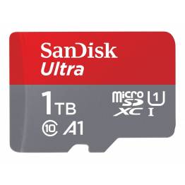 SanDisk Ultra microSD XC kort class 10 UHS-1 100MB/s 64/128/200/256/400GB