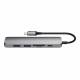 Satechi Slim USB-C MultiPort Adapter V2 m. HDMI, USB 3.0, Space Grey