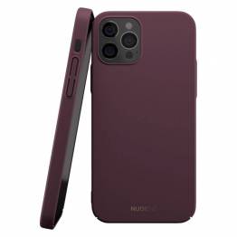 Nudient Thin V2 iPhone 12/12 Pro Cover, Sangria Red