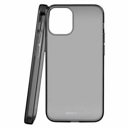 Nudient Thin iPhone 12 Mini TPU Cover, Sort Transparent