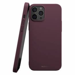 Nudient Thin V2 iPhone 12 Pro Max Cover, Sangria Red