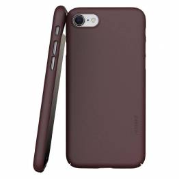 Nudient Thin Precise V3 iPhone 6/7/8/SE Cover, Sangria Red