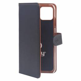 Celly Wally iPhone 11 Pro Cover, Sort/Cognac