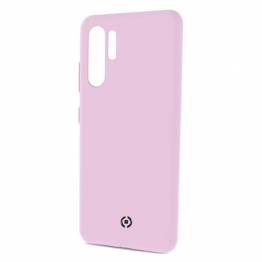 Celly Feeling Huawei P30 Pro Silikone Cover, Lyserød