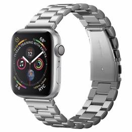 Se Spigen rustfrit stål-rem til Apple Watch inkl Ultra 42/44/45/49mm hos Mackabler.dk