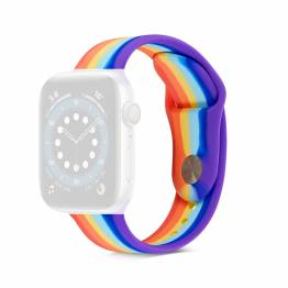 Apple Watch rem i silikone 38/40mm - Rainbow