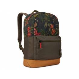 Case Logic skoletaske med penalhus - 15,6" Mac/PC - Grøn med blomster