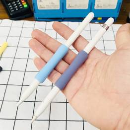  Apple Pencil ergonomisk silikone fingergreb til Pencil 1/2 - Grå