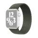 Apple Watch flettet rem 38/40 mm - Large - grøn