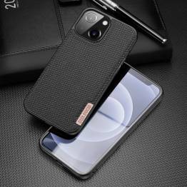  DUX DUCIS Fino iPhone 13 mini 5,4" cover med vævet overflade - sort