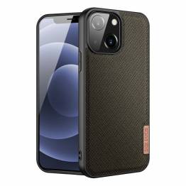 DUX DUCIS Fino iPhone 13 mini 5,4" cover med vÃ¦vet overflade - grÃ¸n