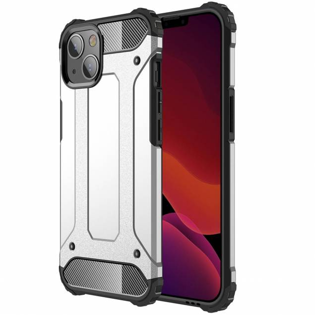 Magic Armor iPhone 13 Håndværker cover 6,1" - Sølv
