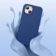Ugreen iPhone 13 6,1" beskyttende silikone cover - blå
