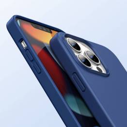  Ugreen iPhone 13 Pro Max 6,7" beskyttende silikone cover - blå