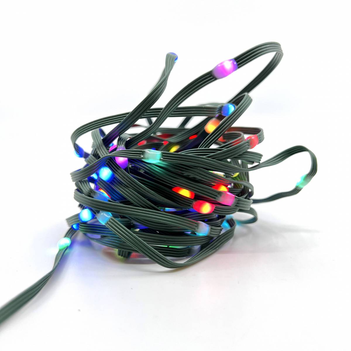 Fremskynde Læge klynke Tuya Smart 10m juletræs lyskæde med WiFi - 100 farvede lys og IP65