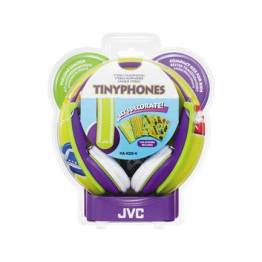  JVC hovedtelefoner til børn - Lilla/Grøn