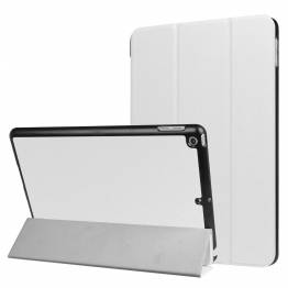 iPad 5/6 cover med bagside og smart magnet, Farve Hvid
