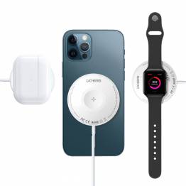 Billede af 3-i-1 oplader med Qi, MagSafe og Apple Watch opladning - Licheers