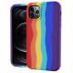 iPhone 13 mini silikone cover 5,4" - Rainbow