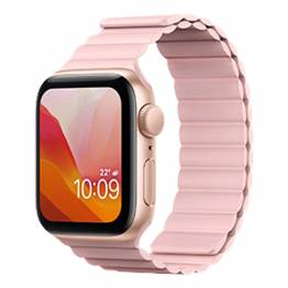 Magnetisk Apple Watch rem i silikone 38/40/41mm - Pink