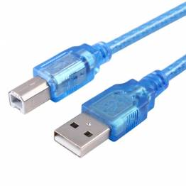 USB kabel 2.0 - USB-A han / USB-B han