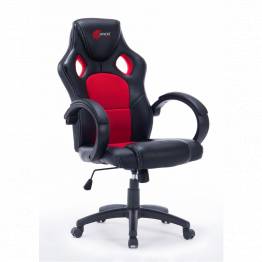 Sinox gamingstol i sort og rød til nybegynder
