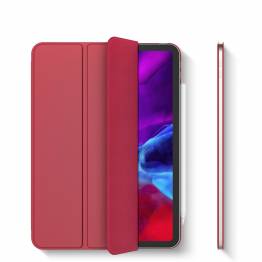 Smart ultratyndt magnetisk iPad 11 Pro 2020 cover med klap - Rød