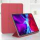 Smart ultratyndt magnetisk iPad 11 Pro 2020 cover med klap - Rød