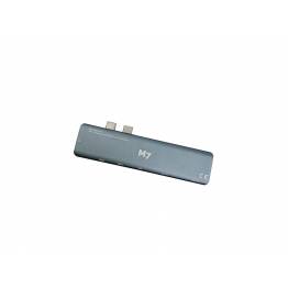 M7 USB-C Dual HDMI Adapter 7 i 2 m. HDMI, USB, SD, TB3