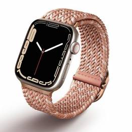 UNIQ Aspen Apple Watch flettet rem 38/40/41 mm - Citrus pink