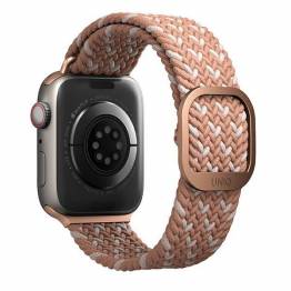 UNIQ Aspen Apple Watch flettet rem 38/40/41 mm - Citrus pink