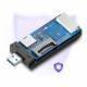 4-i-1 USB 3.0 kortlæser (SD, CF, microSD, MS) fra Ugreen