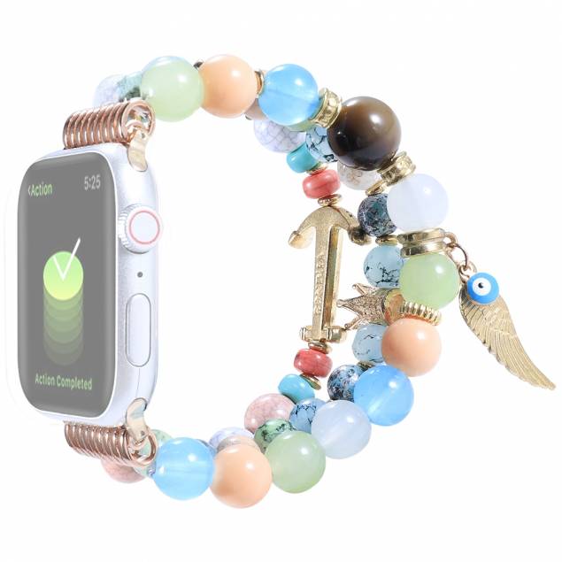 Smykkearmbånd perlerem til Apple Watch 38/40/41 mm - Flerfarvet